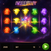 Cashwin - Starburst Slot Game - NetEnt Classic
