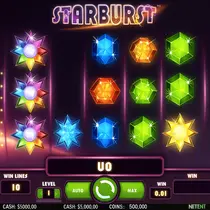 Cashwin - Starburst Slot - Online Casino Spil