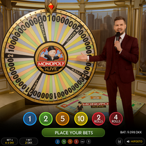 Cashwin - Monopoly Live - Evolution Gaming Board Game